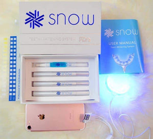 SNOW TEETH WHITENING™ – SYSTEM DO WYBIELANIA ZĘBÓW W DOMU [ZESTAW WSZYSTKO W JEDNYM]